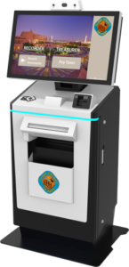 Video Chat Kiosk Virtual Customer Service System